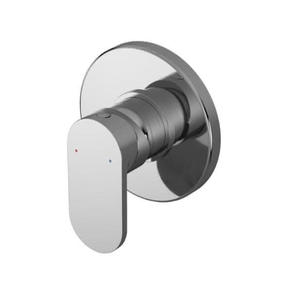 Nuie Manual Shower Valves Nuie Binsey Single Handle Manual Concealed Shower Valve - Chrome