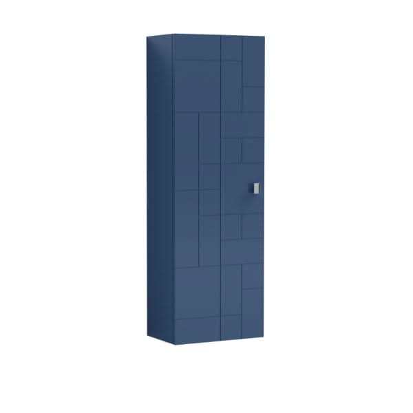 Nuie Blocks 1 Door Wall Hung Tall Storage Unit 400mm Wide