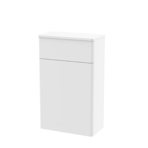 Nuie WC Units,Toilet Units,Nuie Satin White Nuie Classique Back to Wall WC Unit 500mm Wide