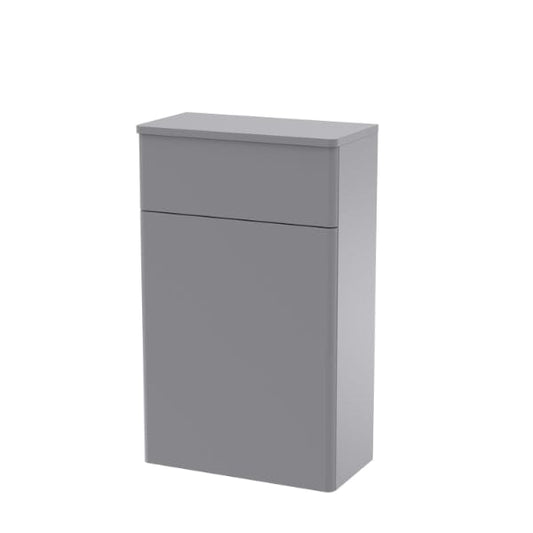 Nuie WC Units,Toilet Units,Nuie Satin Grey Nuie Classique Back to Wall WC Unit 500mm Wide