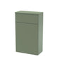 Nuie WC Units,Toilet Units,Nuie Satin Green Nuie Classique Back to Wall WC Unit 500mm Wide