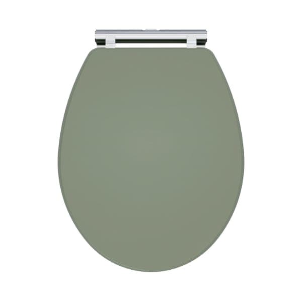 Nuie Toilet Seats, Nuie Satin Green Nuie Classique Soft Close Toilet Seat