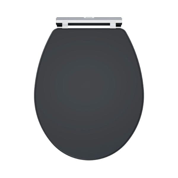 Nuie Toilet Seats, Nuie Satin Anthracite Nuie Classique Soft Close Toilet Seat