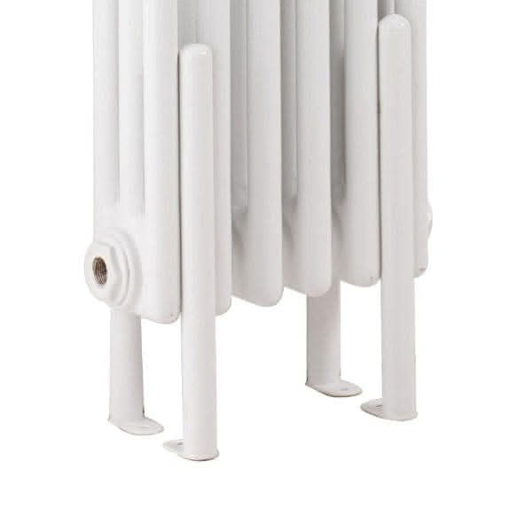 Nuie Other Heating Accessories Nuie Colosseum Radiators Legs - High Gloss White