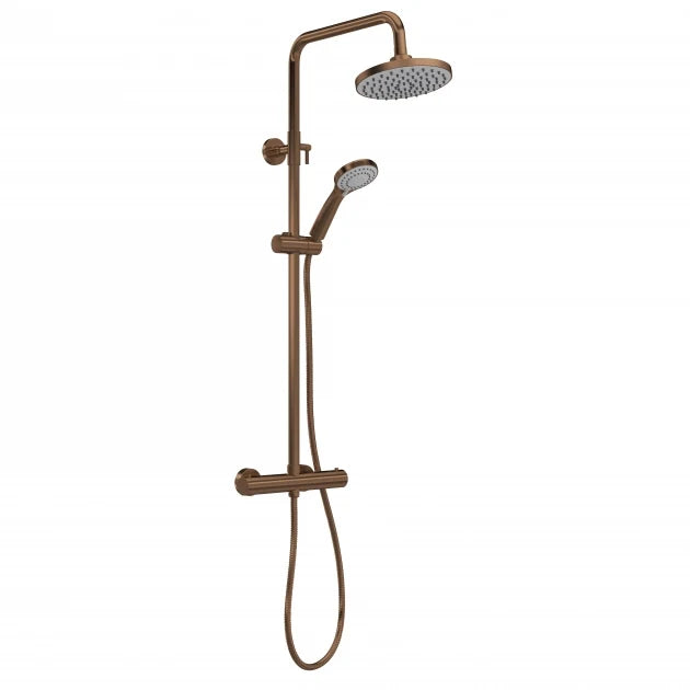 Omega Thermostatic Bar Dual Shower Valve - 1245mm