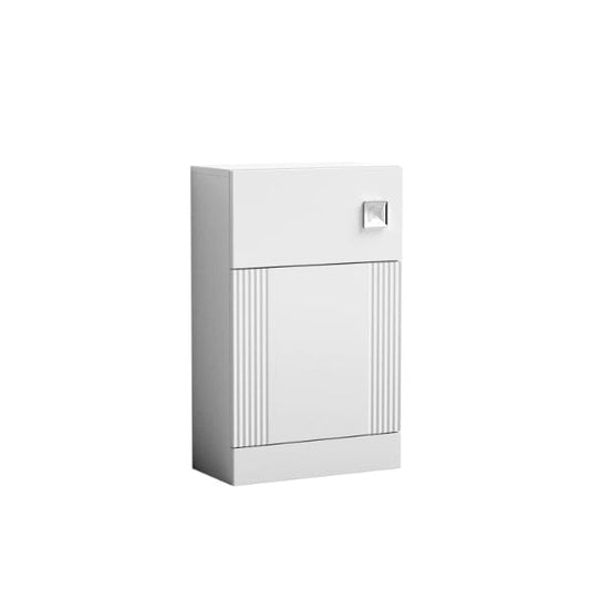 Nuie WC Units,Toilet Units,Nuie Satin White Nuie Deco Back to Wall WC Unit 500mm Wide