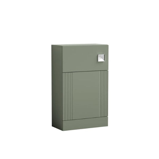 Nuie WC Units,Toilet Units,Nuie Satin Reed Green Nuie Deco Back to Wall WC Unit 500mm Wide