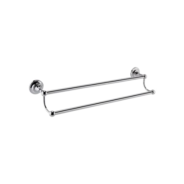 Nuie Towel Bars & Rails Nuie Double Towel Rail - Chrome