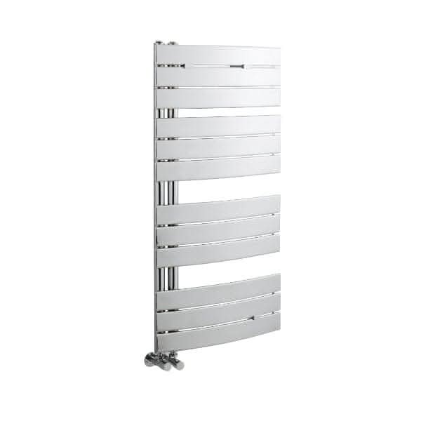Nuie Straight Designer Heated Towel Rails,Modern Designer Heated Towel Rails Chrome Nuie Elgin Designer Heated Towel Rail - 1080mm x 550mm