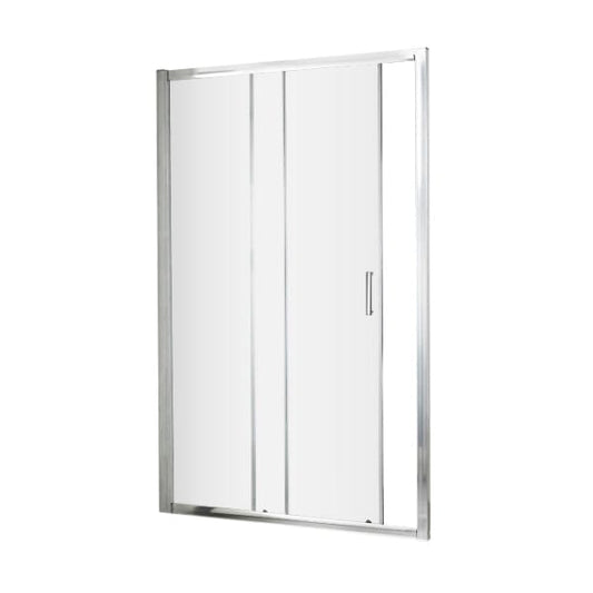 Nuie Sliding Shower Doors,Nuie,Shower Doors 1000mm Nuie Ella Sliding Shower Door With Handle - Chrome