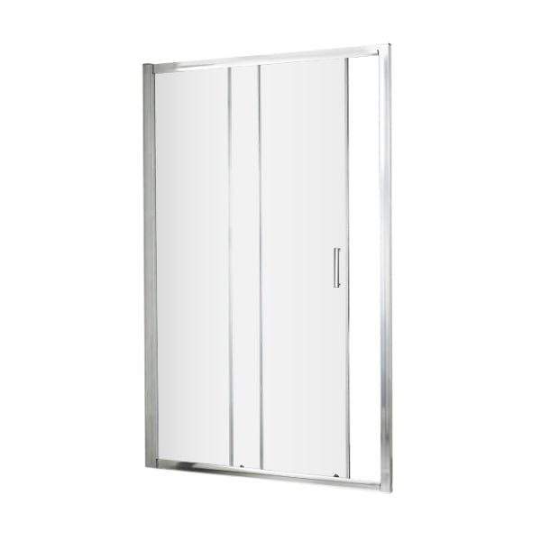 Nuie Sliding Shower Doors,Nuie,Shower Doors 1200mm Nuie Ella Sliding Shower Door With Handle - Chrome