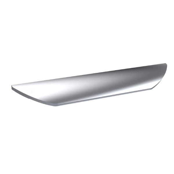Nuie Other Furniture Accessories,Nuie Chrome Nuie Finger Pull Furniture Handle 252mm Wide
