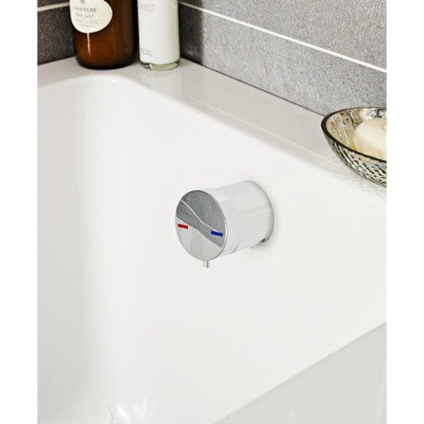 Nuie Overflow Bath Fillers,Overflow Filler Wastes Nuie Freeflow Bath Filler And Waste with Single Lever - Chrome