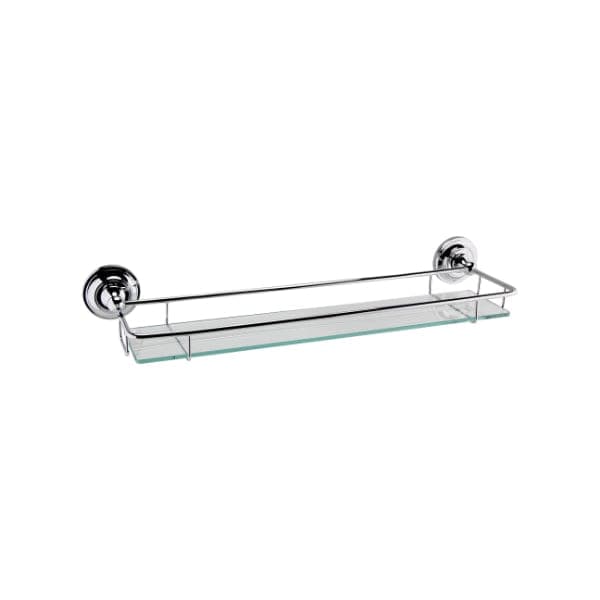 Nuie Shelves Nuie Gallery Glass Shelf - Chrome