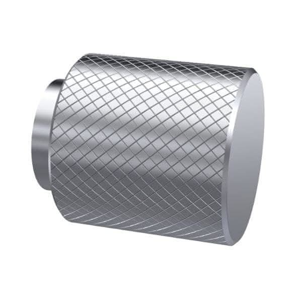 Nuie Other Furniture Accessories,Nuie Chrome Nuie Indented Round Knob Furniture Handle 30mm Wide