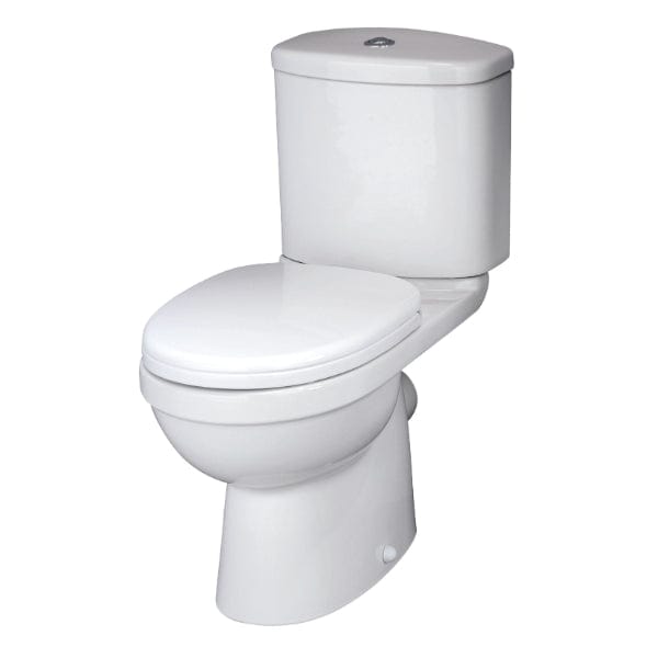 Nuie Close Coupled Toilets,Modern Close Coupled Toilets Nuie Ivo Close Coupled Toilet With Push Button Cistern And Soft Close Seat - White