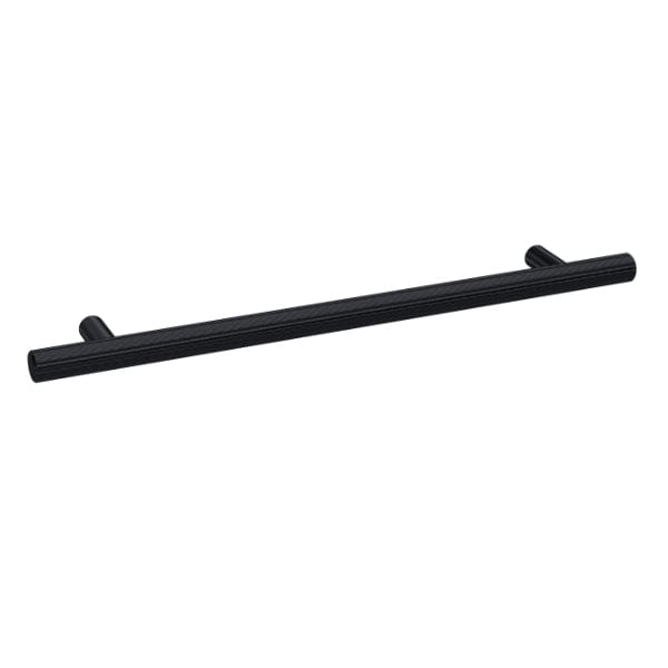 Nuie Other Furniture Accessories,Nuie Matt Black Nuie Knurled Bar Furniture Handle 192mm Wide
