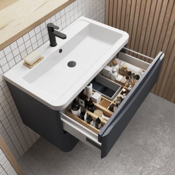 Nuie Other Furniture Accessories, Nuie Nuie L-Shaped Drawer Organiser - Bamboo