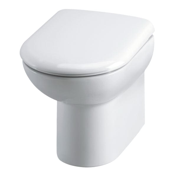 Nuie Back to Wall Toilets,Modern Back To Wall Toilets Nuie Lawton Comfort Height Back To Wall Toilet - White