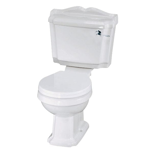 Nuie Close Coupled Toilets,Modern Close Coupled Toilets,Rimless Close Coupled Toilets Nuie Legend Close Coupled Toilet With Cistern And Standard Close Seat - White