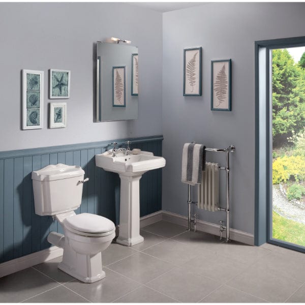 Nuie Close Coupled Toilets,Modern Close Coupled Toilets,Rimless Close Coupled Toilets Nuie Legend Close Coupled Toilet With Cistern And Standard Close Seat - White