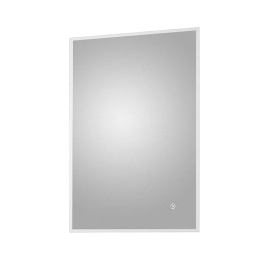 Nuie Illuminated Mirrors Nuie Leva Ambient LED Illuminated Mirror With Touch Sensor - 700mm x 500mm - Clear