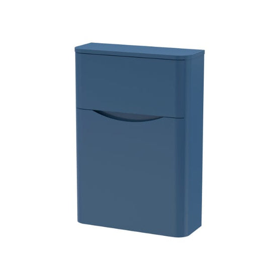Nuie WC Units,Toilet Units,Nuie Satin Blue Nuie Lunar Back to Wall WC Unit 550mm Wide
