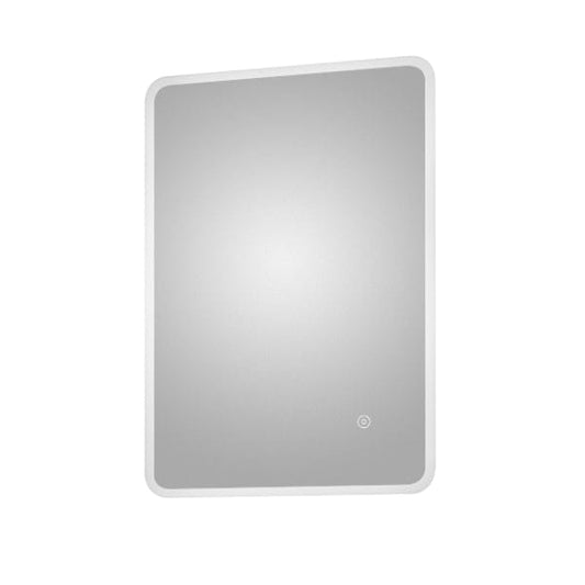 Nuie Illuminated Mirrors Nuie Lynx Ambient LED Illuminated Mirror With Touch Sensor - 700mm x 500mm - Clear