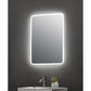Nuie Illuminated Mirrors Nuie Lynx Ambient LED Illuminated Mirror With Touch Sensor - 700mm x 500mm - Clear