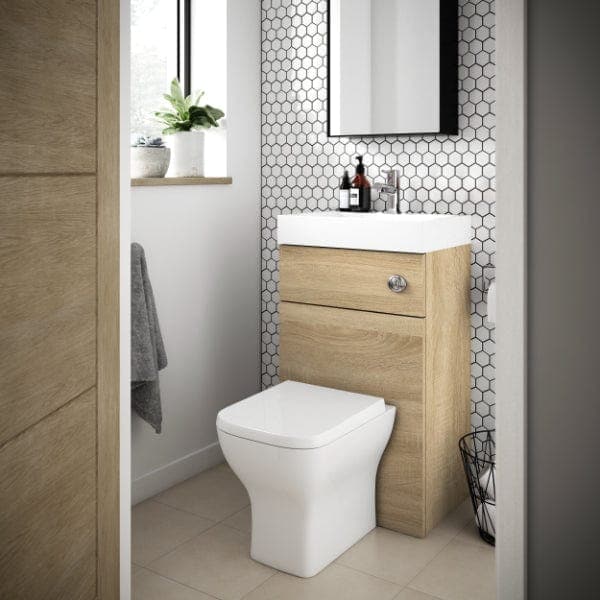 Nuie Floor Standing Vanity Units,Modern Vanity Units,Basins With Floor Standing Vanity Units,Nuie Nuie Mayford Floorstanding WC Unit With Basin 500mm x 890mm