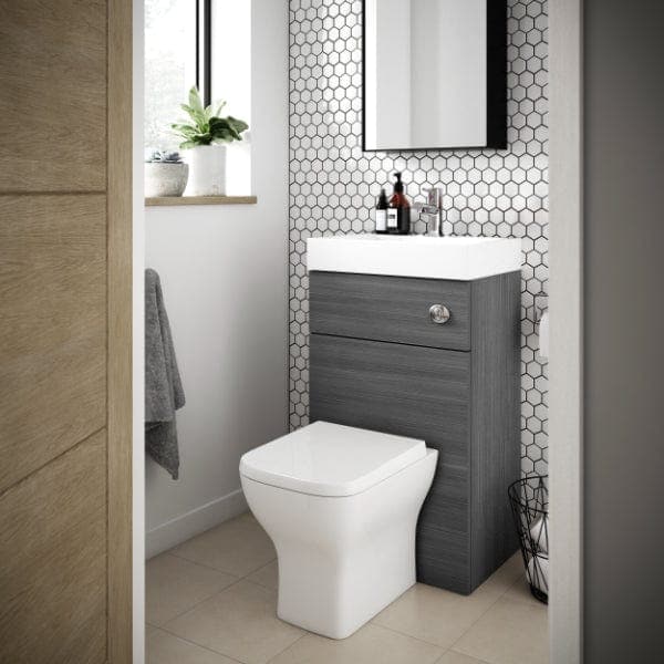 Nuie Floor Standing Vanity Units,Modern Vanity Units,Basins With Floor Standing Vanity Units,Nuie Nuie Mayford Floorstanding WC Unit With Basin 500mm x 890mm