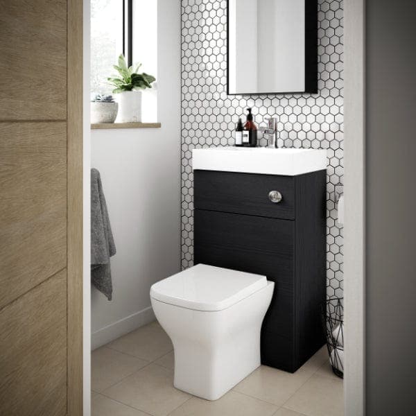Nuie Floor Standing Vanity Units,Modern Vanity Units,Basins With Floor Standing Vanity Units,Nuie Nuie Mayford Floorstanding WC Unit With Basin 500mm x 890mm