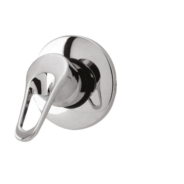 Nuie Manual Shower Valves Nuie Ocean Single Handle Manual Concealed Shower Valve - Chrome