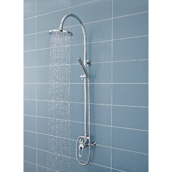 Nuie Manual Shower Valves Nuie Ocean Single Handle Manual Concealed Shower Valve - Chrome