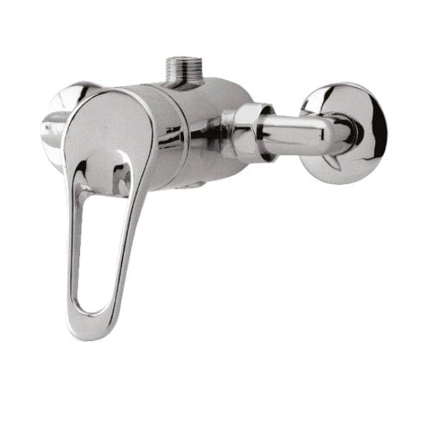 Nuie Manual Shower Valves Nuie Ocean Single Handle Manual Concealed Shower Valve - Chrome