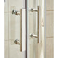 Nuie Sliding Shower Doors,Nuie,Shower Doors Nuie Pacific Double Sliding Shower Door - Chrome