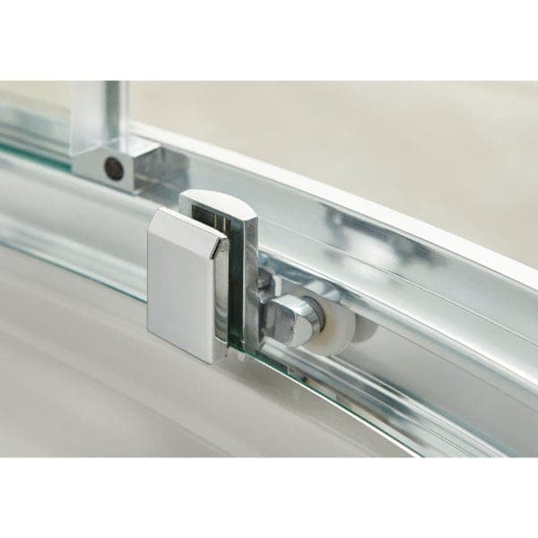 Nuie Quadrant Shower Enclosure,Enclosure,Nuie Nuie Pacific Quadrant Shower Enclosure - Chrome
