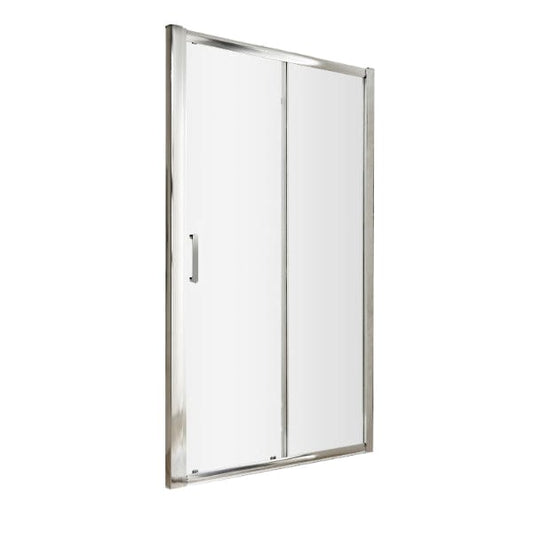 Nuie Sliding Shower Doors,Nuie,Shower Doors 1000mm Nuie Pacific Sliding Shower Door With Handle - Chrome