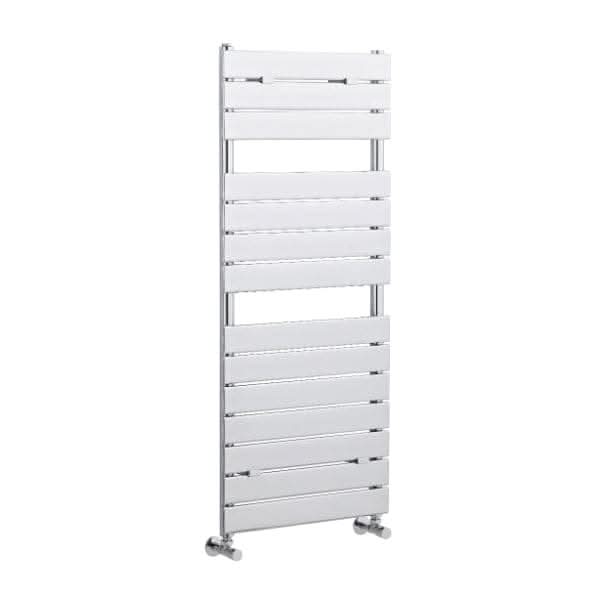 Nuie Piazza Heated Towel Radiator Rail, Wall Mounted, Bathroom Radiator for Towel Warming