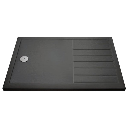 Nuie Walk-In Shower Trays,Shower Trays,Nuie 1700mm x 700mm Nuie Rectangular Walk-In Shower Tray - Slate Grey