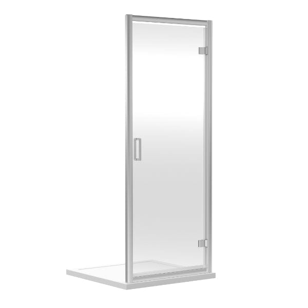 Nuie Hinged Shower Doors,Shower Doors,Nuie 760mm / Chrome Nuie Rene Hinged Shower Door