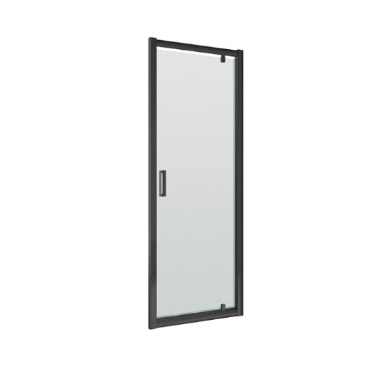 Nuie Pivot Shower Doors,Shower Doors,Nuie 760mm / Matt Black Nuie Rene Pivot Shower Door