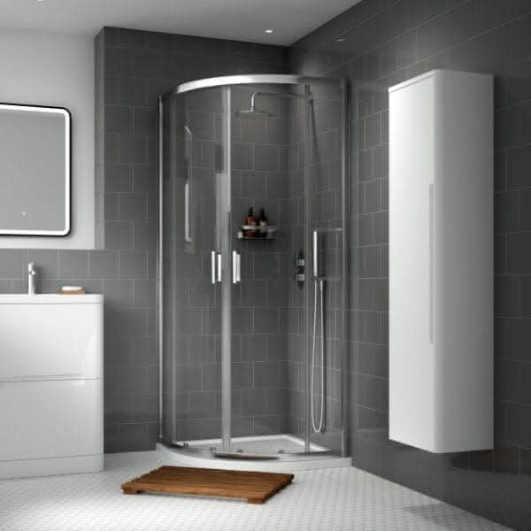 Nuie Quadrant Shower Enclosure,Enclosure,Nuie Nuie Rene Quadrant Shower Enclosure