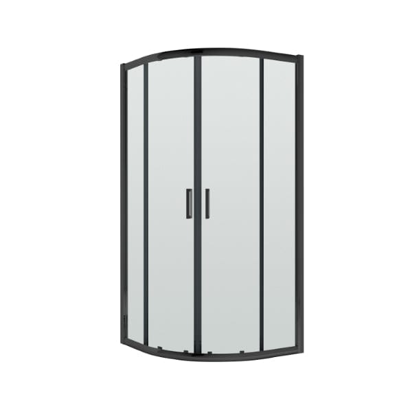 Nuie Quadrant Shower Enclosure,Enclosure,Nuie 800mm / Matt Black Nuie Rene Quadrant Shower Enclosure