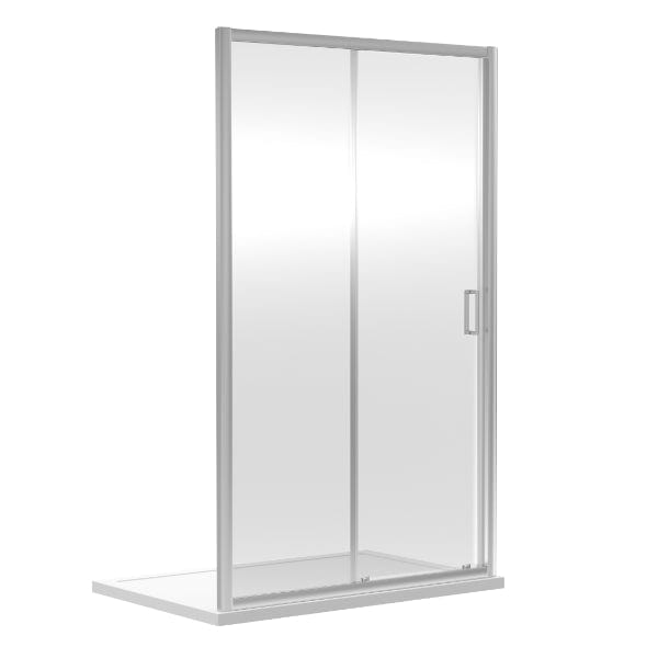 Nuie Sliding Shower Doors,Nuie,Shower Doors 1000mm / Chrome Nuie Rene Sliding Shower Door