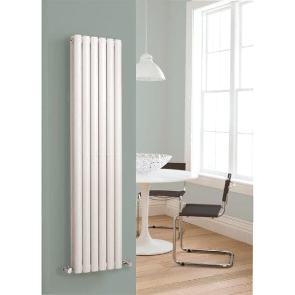 Nuie Vertical Designer Radiators,Modern Designer Radiators Nuie Revive Double Panel Vertical Designer Radiator - 1500mm x 354mm