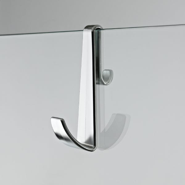 Nuie Shower Enclosure Accessories,Nuie Chrome Nuie Robe Hook For Frameless Shower Enclosures