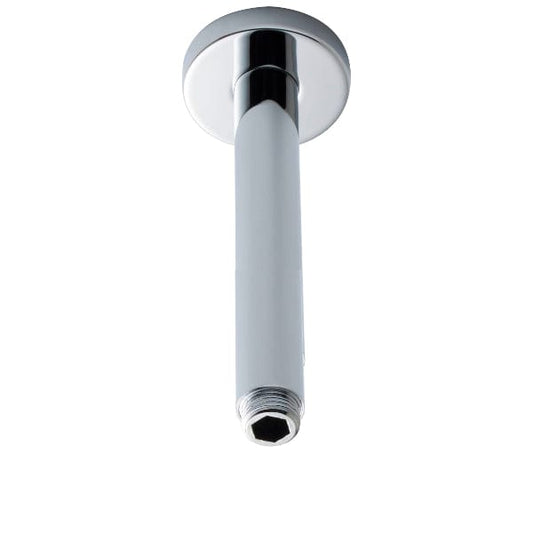 Nuie Shower Arms Chrome Nuie Round 310mm Long Ceiling Mounted Shower Arm