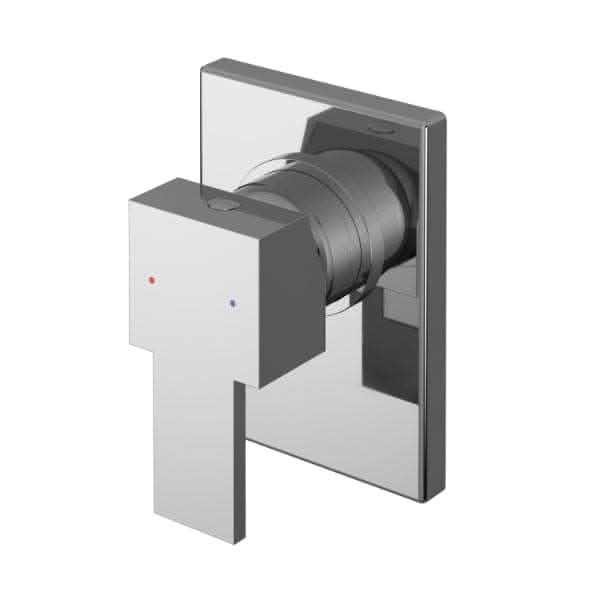 Nuie Manual Shower Valves Nuie Sanford Single Handle Manual Concealed Shower Valve - Chrome