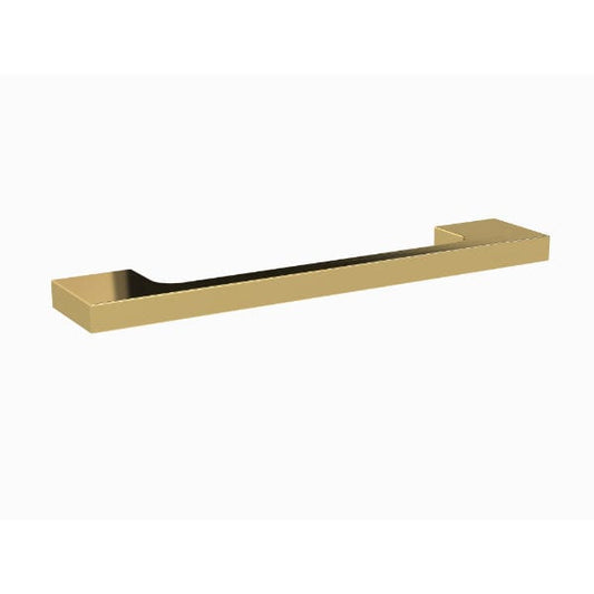 Nuie Other Furniture Accessories,Nuie Brushed Brass Nuie Slimline D Shape Furniture Handle 150mm Wide